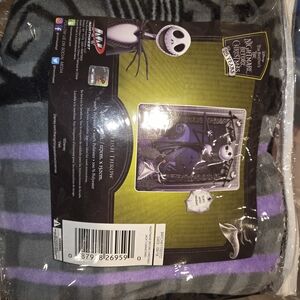 Nightmare Before Christmas Plush Throw